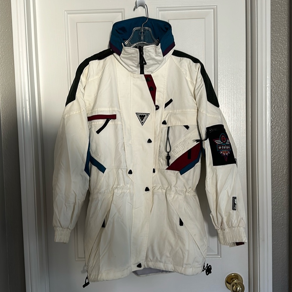 Helly Hansen Equipe vintage waterproof thinsulate long ski jacket